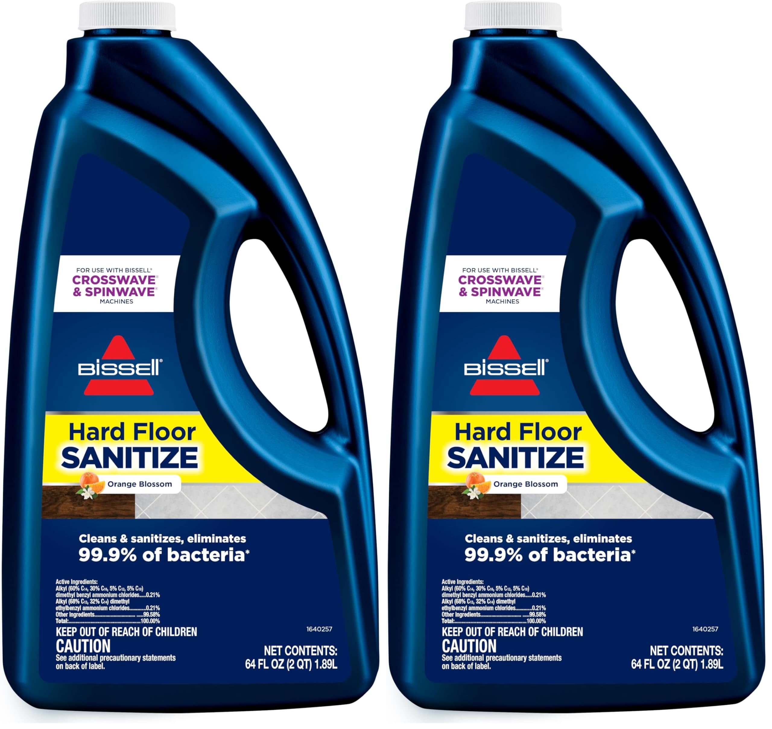 BISSELL Hard Floor Sanitize Solution CrossWave & SpinWave