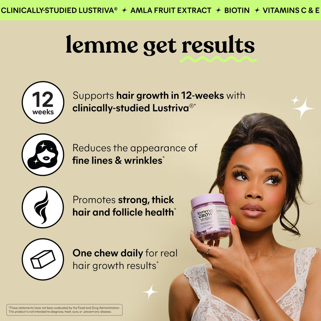 Hair Growth Booster Supplement by Lemme Grow

