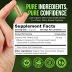 OmniBiotics Organic Milk Thistle Supplement

