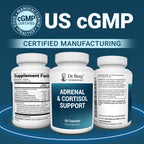 Dr. Berg Adrenal & Cortisol Capsules - Stress Support

