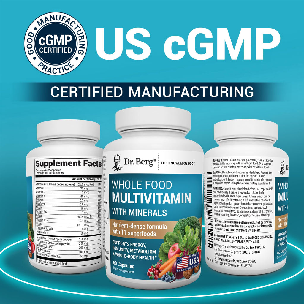 Dr. Berg Mineral & Vitamin Blend Supplement

