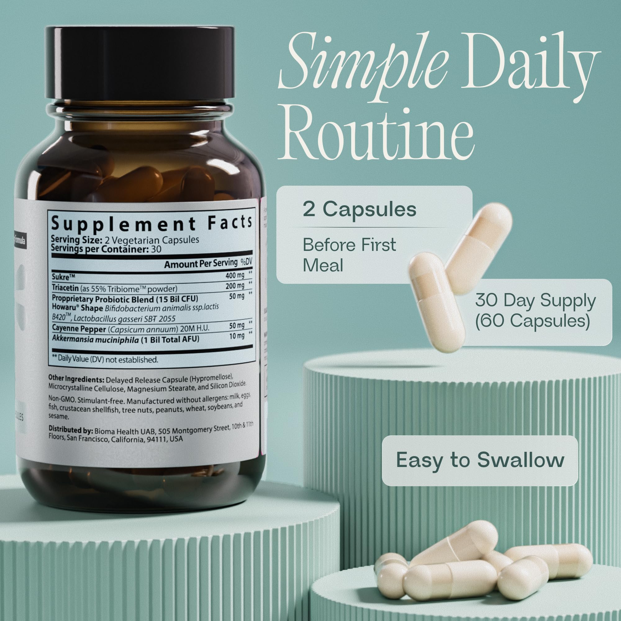BIOMA GLP-1 Booster: Natural Appetite Support

