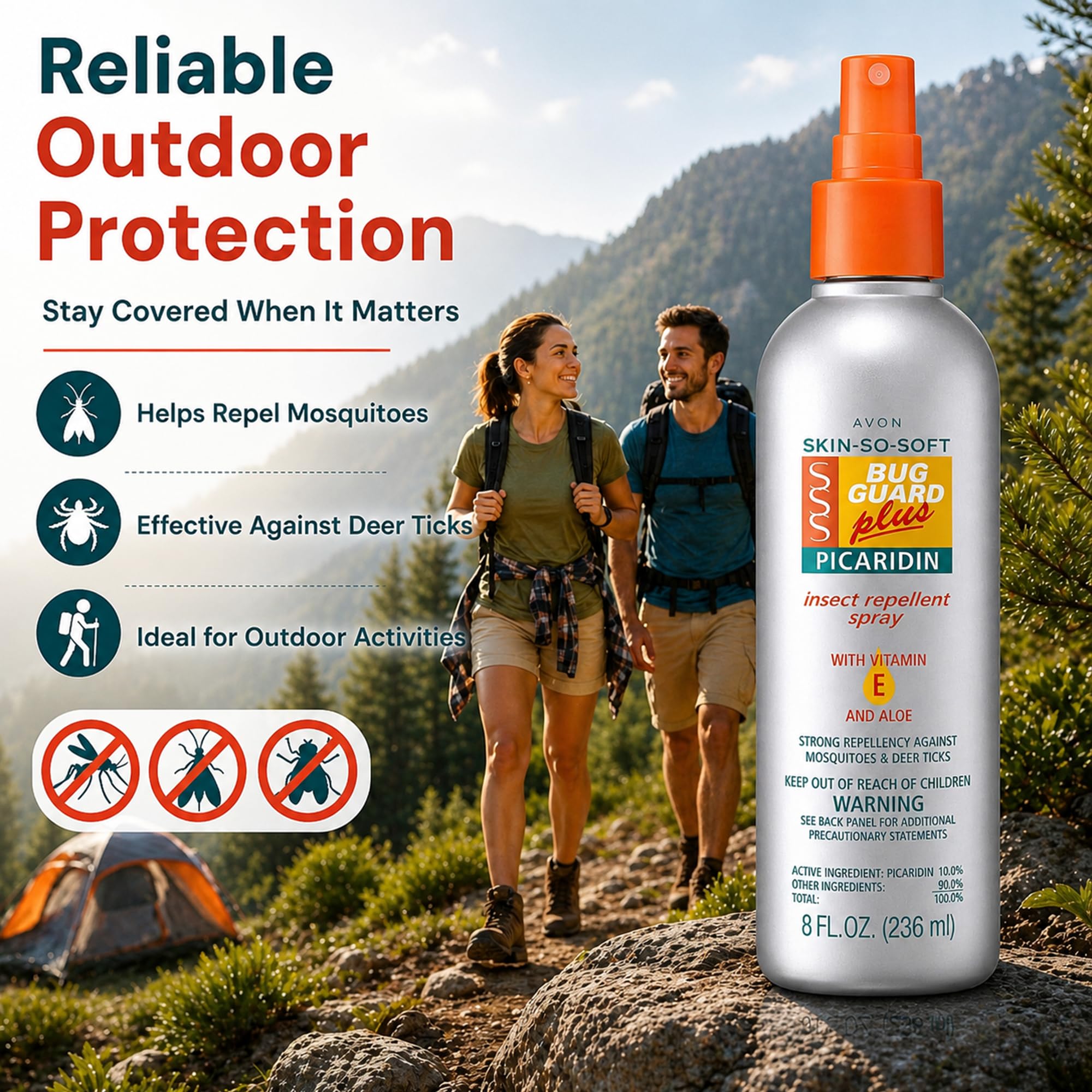 Avon Skin So Soft Picaridin Insect Repellent Spray

