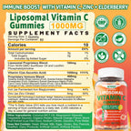 Liposomal Vitamin C Gummies for Immunity Support

