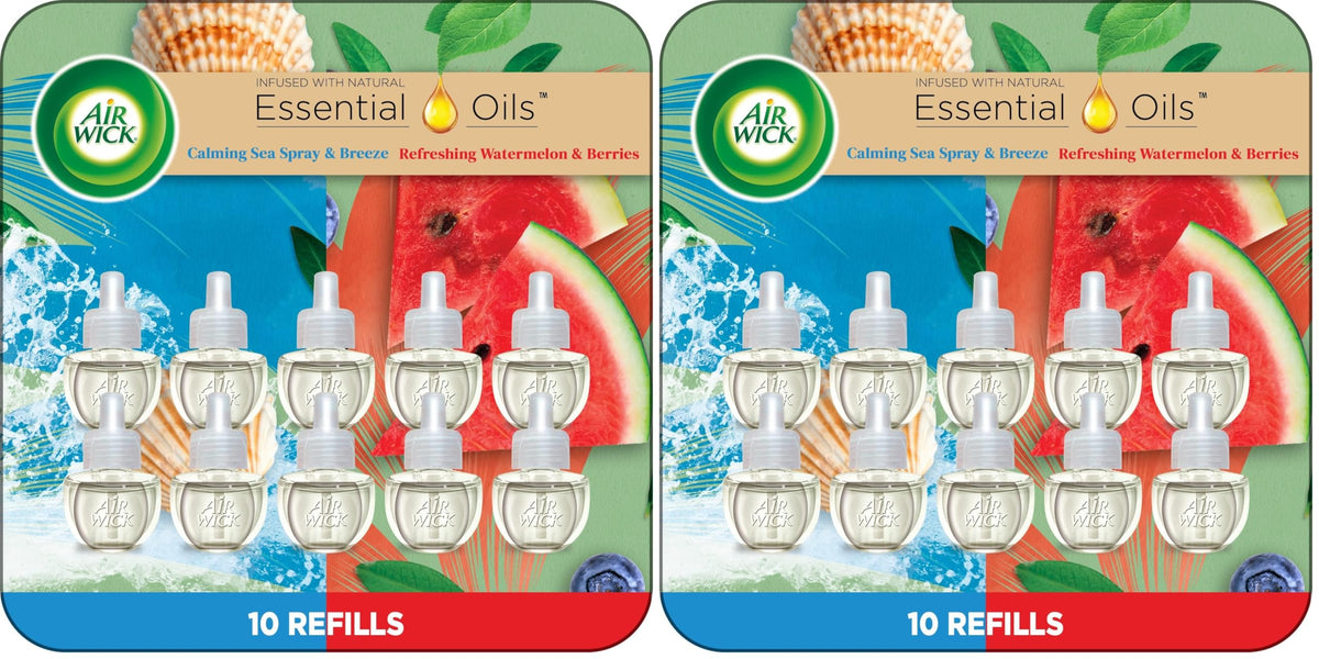 Air Wick Plug-In Scented Oil Refills - Long-Lasting Fragrance