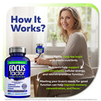 Focus Factor Brain Supplement Extra Strength|Memory & Focus

