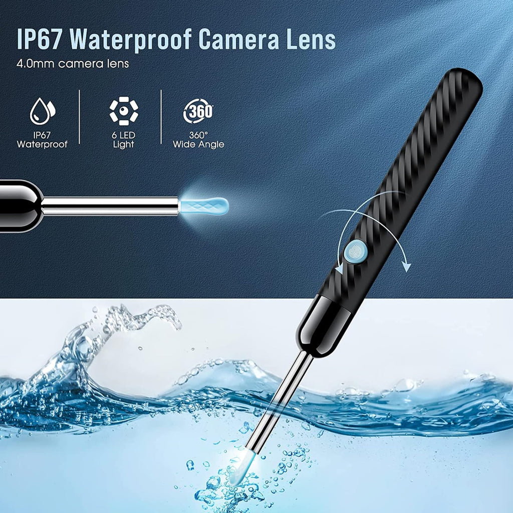LEIPUT Earwax Removal Kit with 1080P Ear Camera

