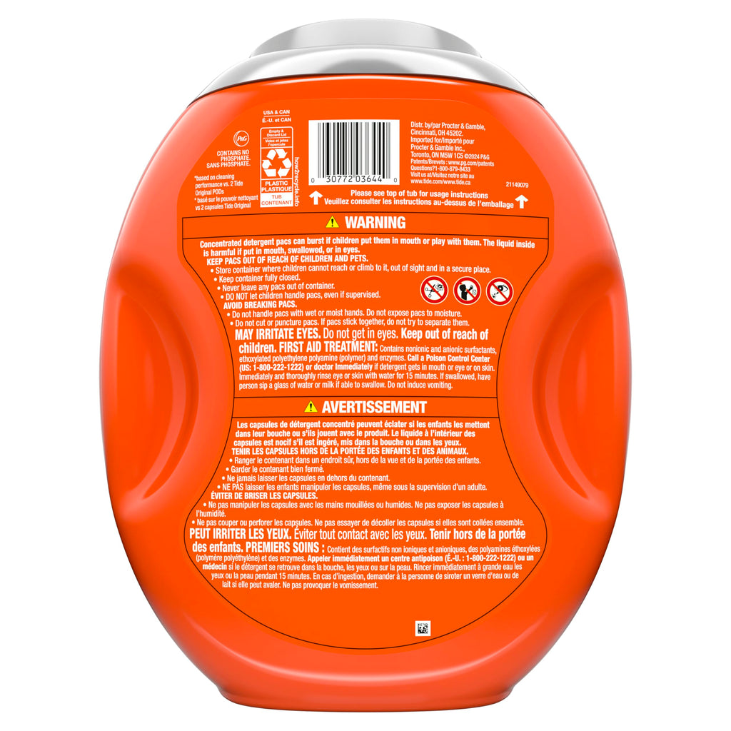 Tide Hygienic Clean Power PODS Detergent Pacs

