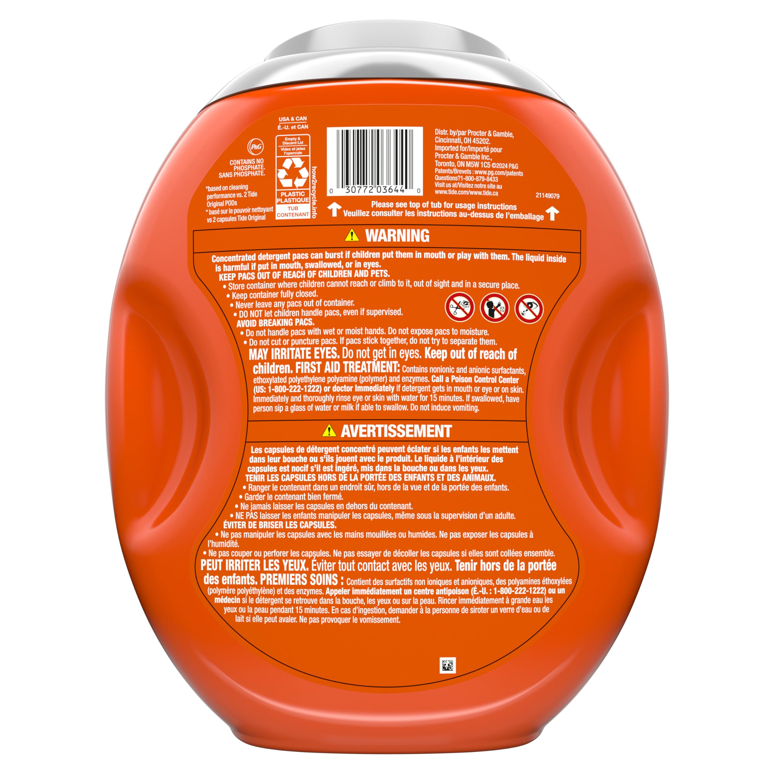 Tide Hygienic Clean Power PODS Detergent Pacs

