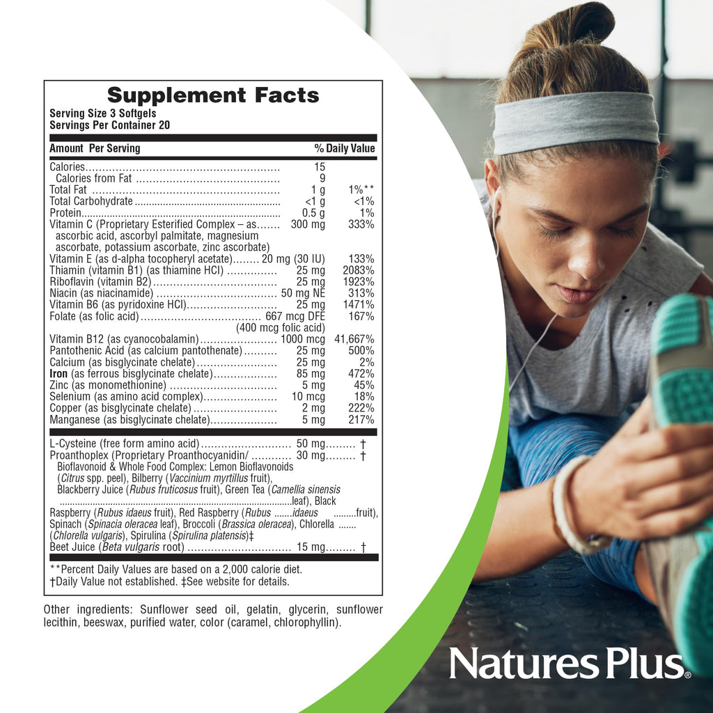 NaturesPlus Hema-Plex Iron – Fast-Acting Chelated Iron

