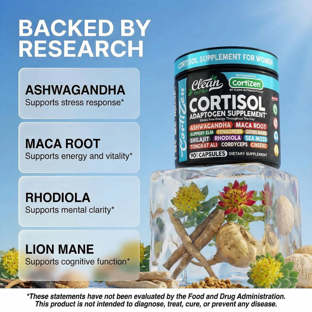Cortisol Support Supplement for Wellness

