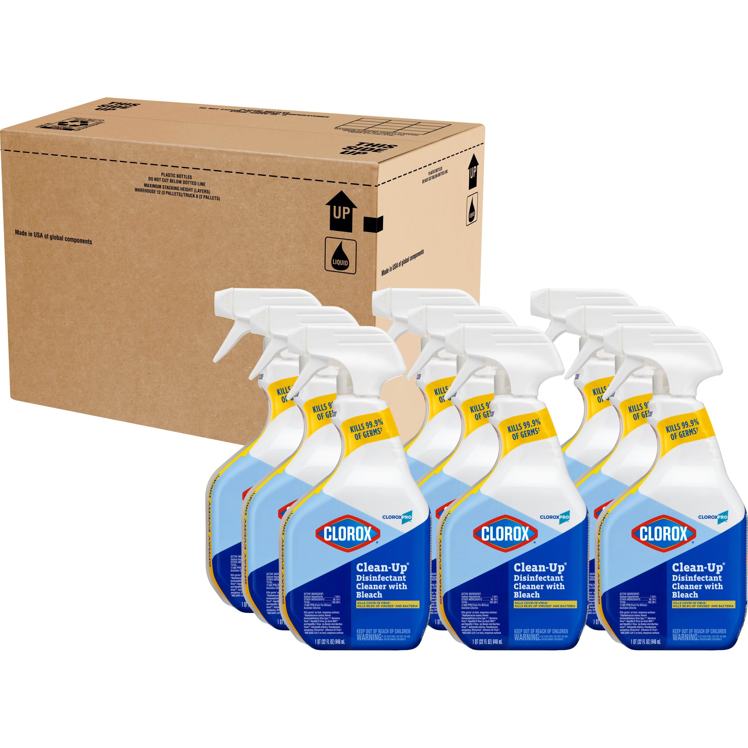 Clorox Clean-Up Disinfectant Cleaner with Bleach Spray

