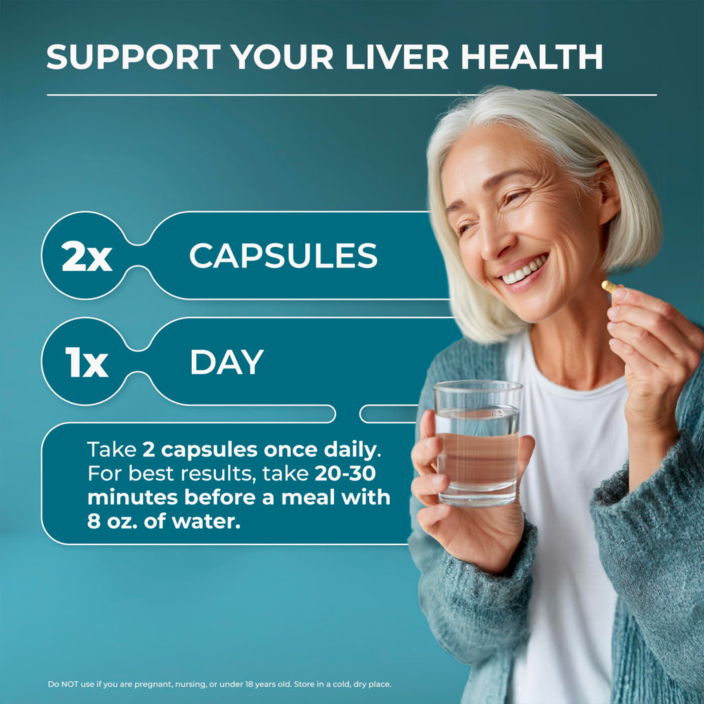 PureHealth Research Liver Health Detox & Repair Supplement

