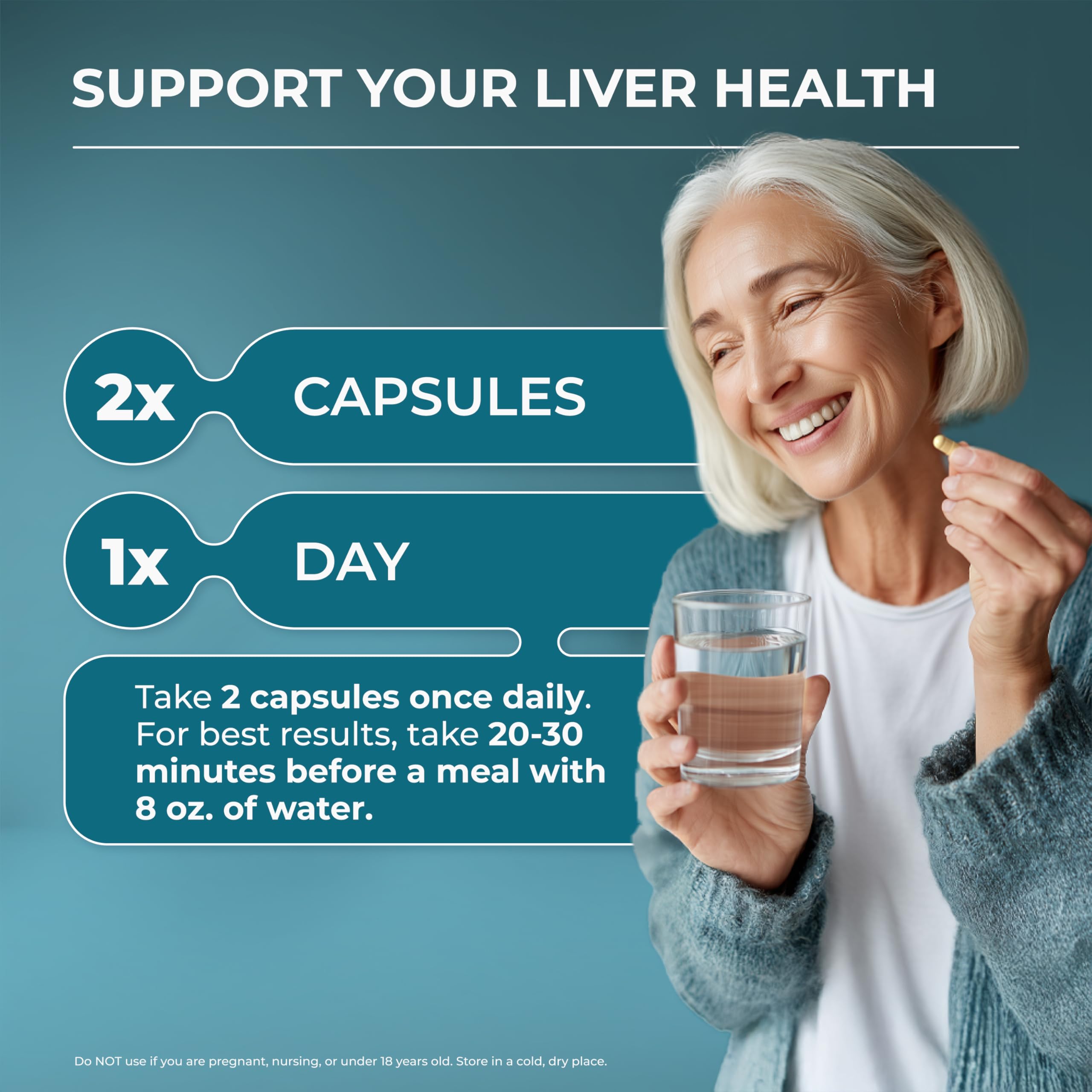 PureHealth Research Liver Health Detox & Repair Supplement

