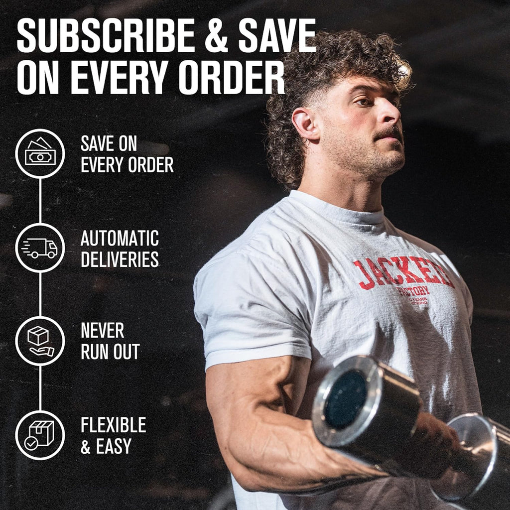 Jacked Factory Creatine Monohydrate Powder | Pure Strength

