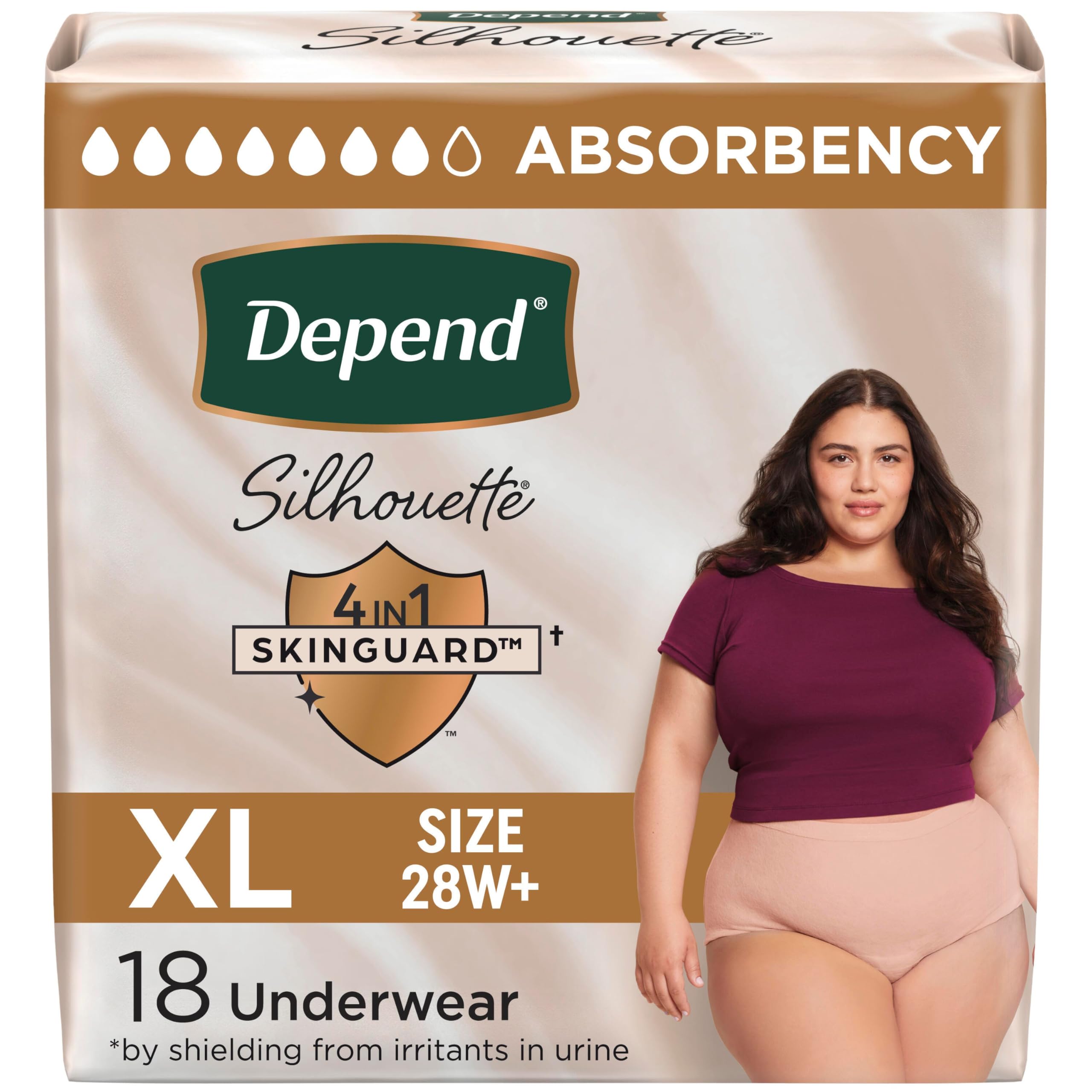 Depend Silhouette Incontinence Underwear Maximum Absorbency