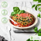Ecovita Compostable Forks in Tray | Eco Friendly Utensils

