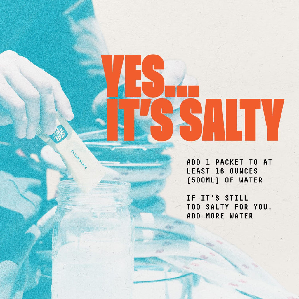SALTT Electrolytes Powder Packets | Essential Hydration

