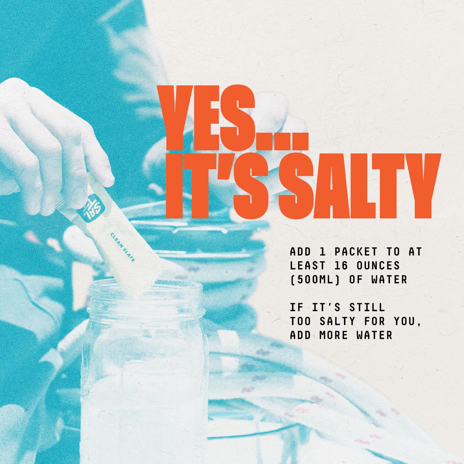 SALTT Electrolytes Powder Packets | Essential Hydration

