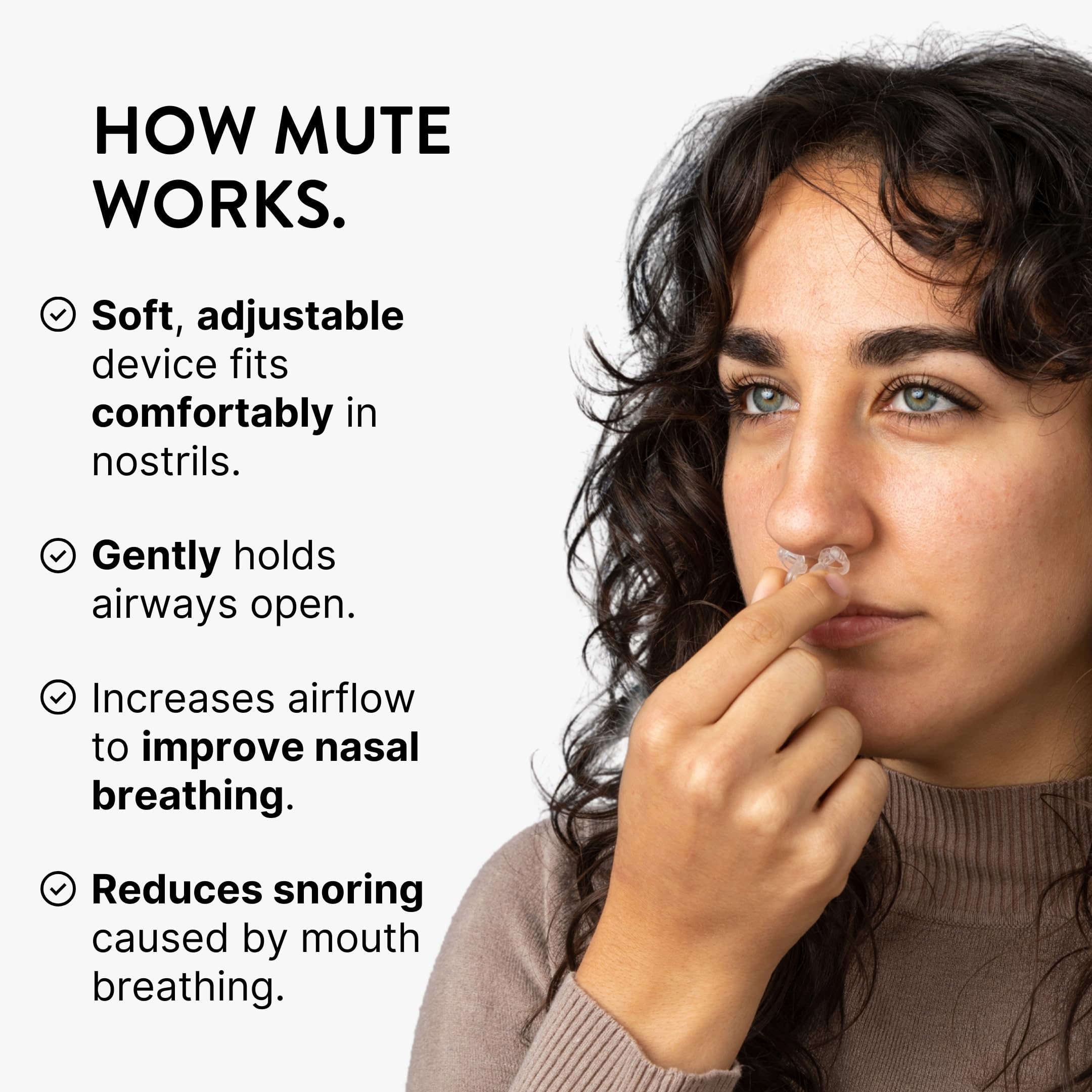 Mute Nasal Dilator Snoring Solution | Sleep Better

