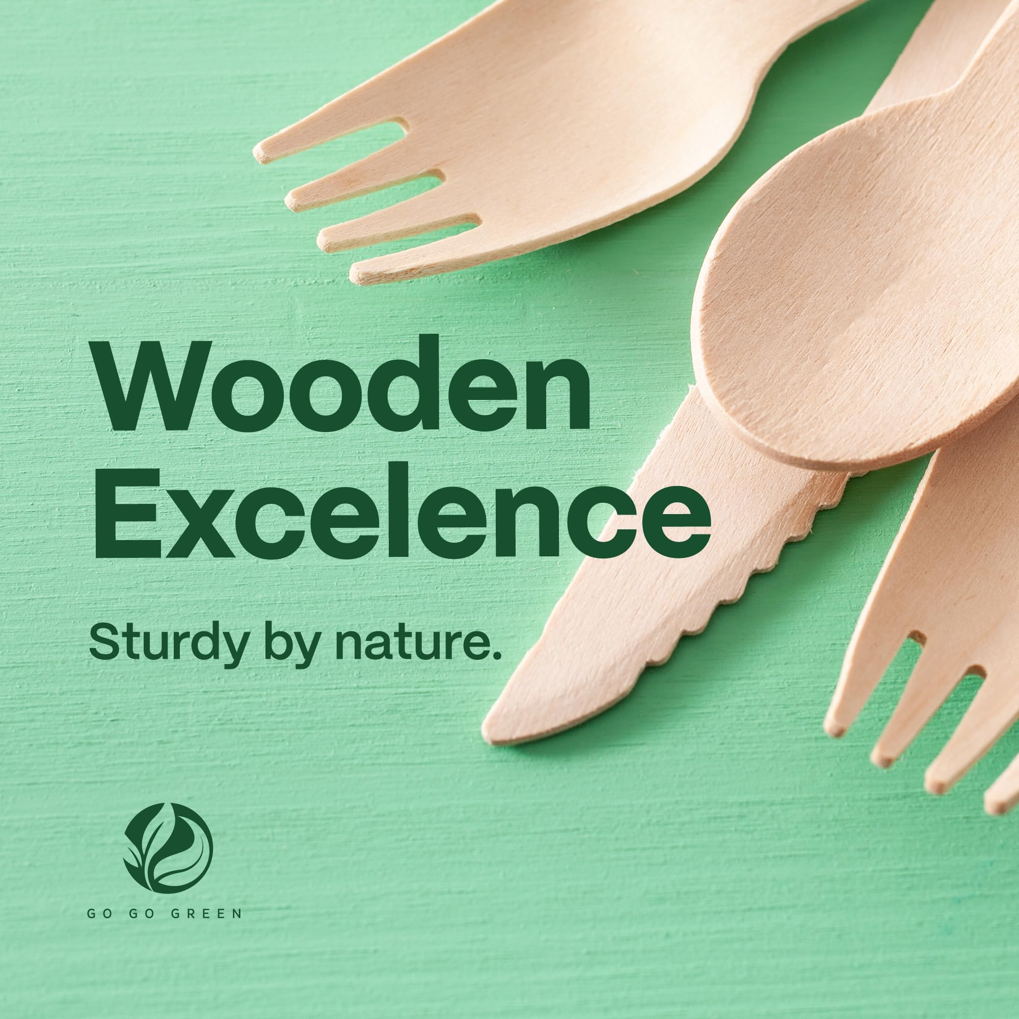 Compostable Cutlery Set - Disposable Utensils

