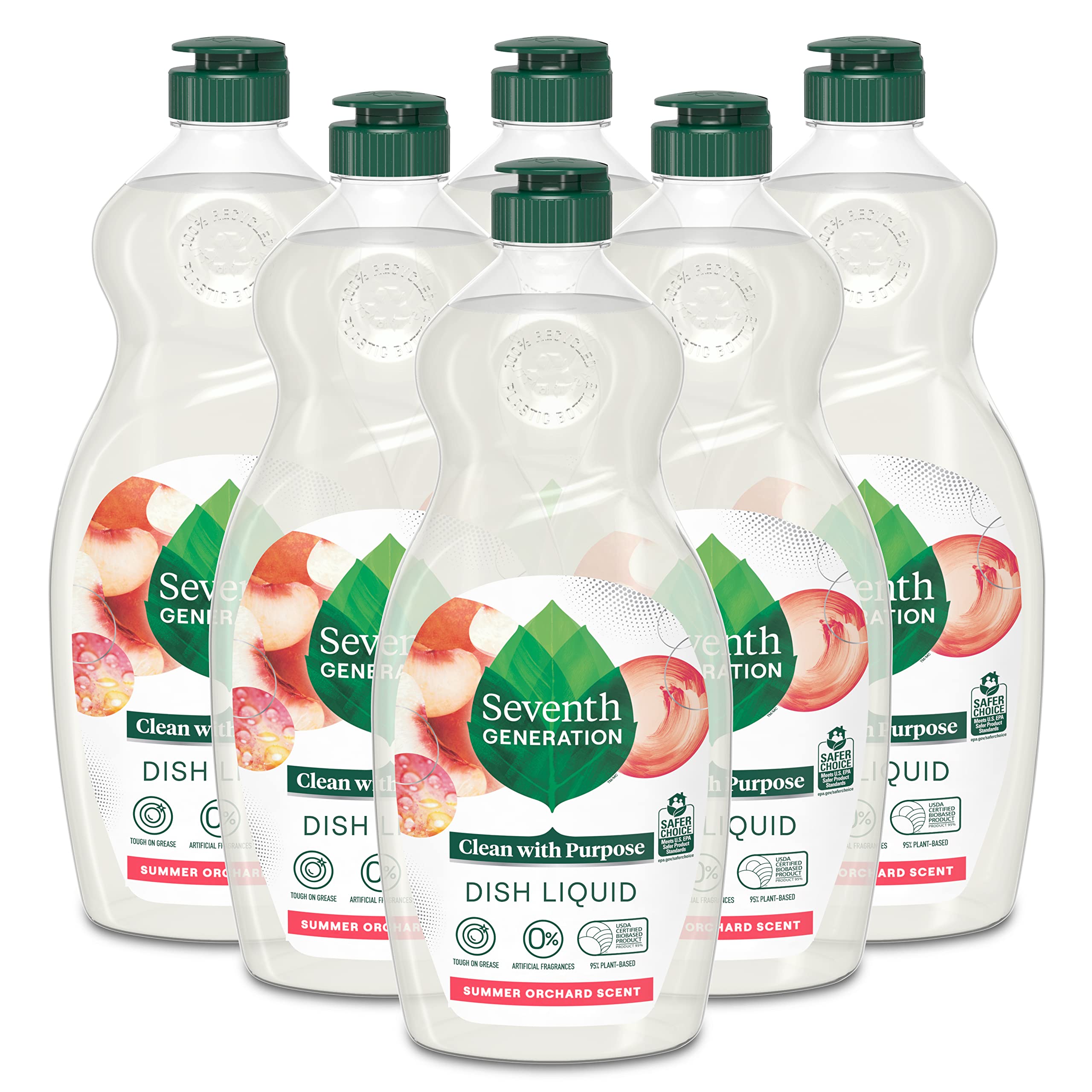 Seventh Generation Dish Liquid Soap Plant-Based Formula