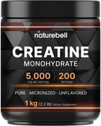 NatureBell Creatine Monohydrate Powder Micronized Unflavored

