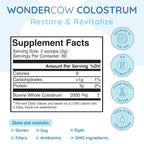 WonderCow Colostrum Powder for Gut Health

