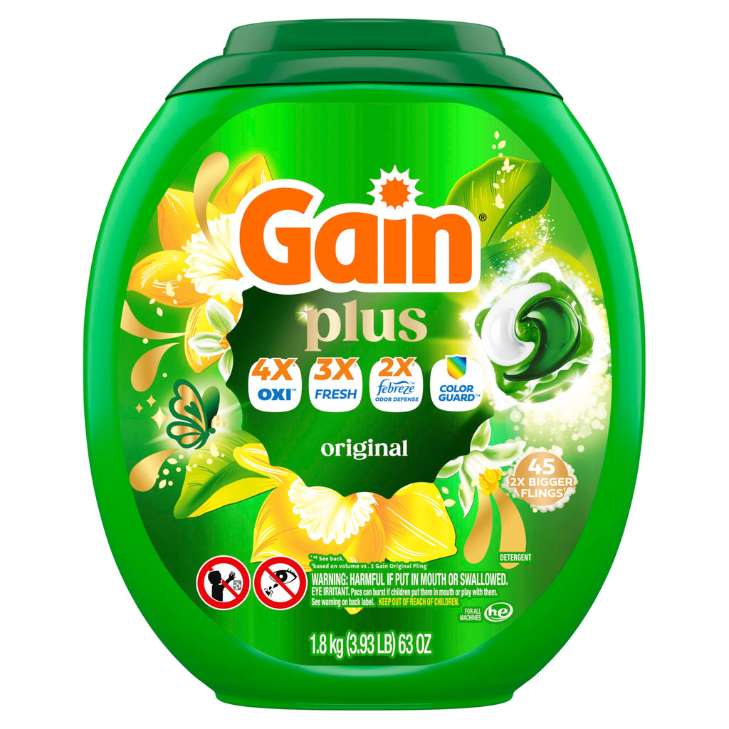 Gain All-in-One Laundry Detergent for Deep Clean | Freshness

