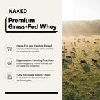NAKED Whey Protein Powder - Grass-Fed, Non-GMO, Gluten-Free

