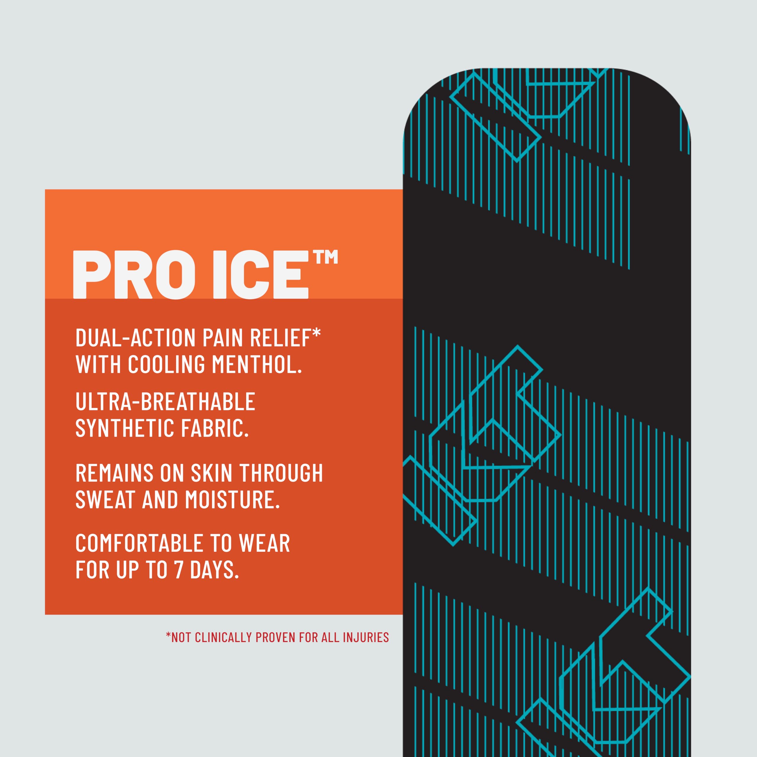 KT Tape Pro Ice Menthol Kinesiology Tape | Pain Relief

