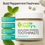 Uncle Harry's Remineralizing Toothpaste - Natural Whitening

