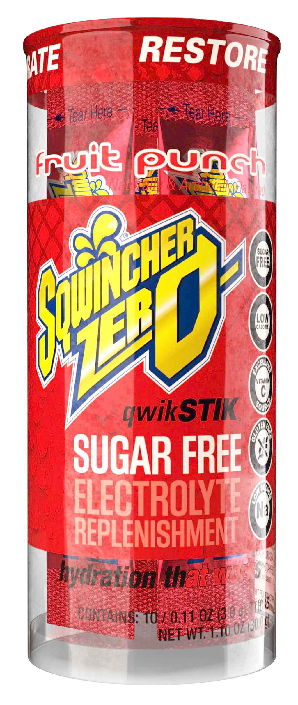 Sqwincher Qwik Stik Sugar Free Electrolyte Drink Mix

