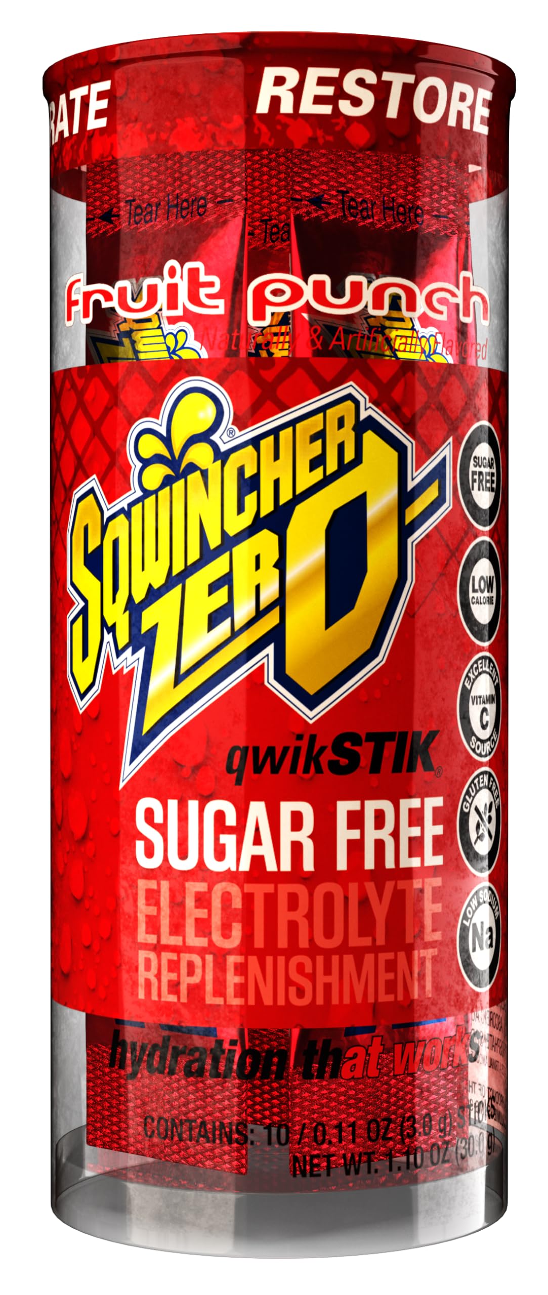 Sqwincher Qwik Stik Sugar Free Electrolyte Drink Mix

