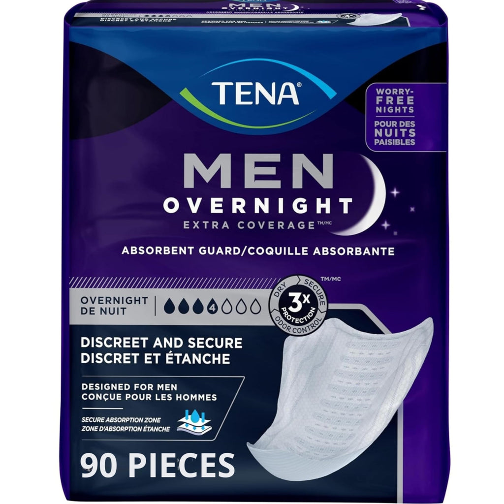 TENA Men's Incontinence Guards Day & Night Absorbency

