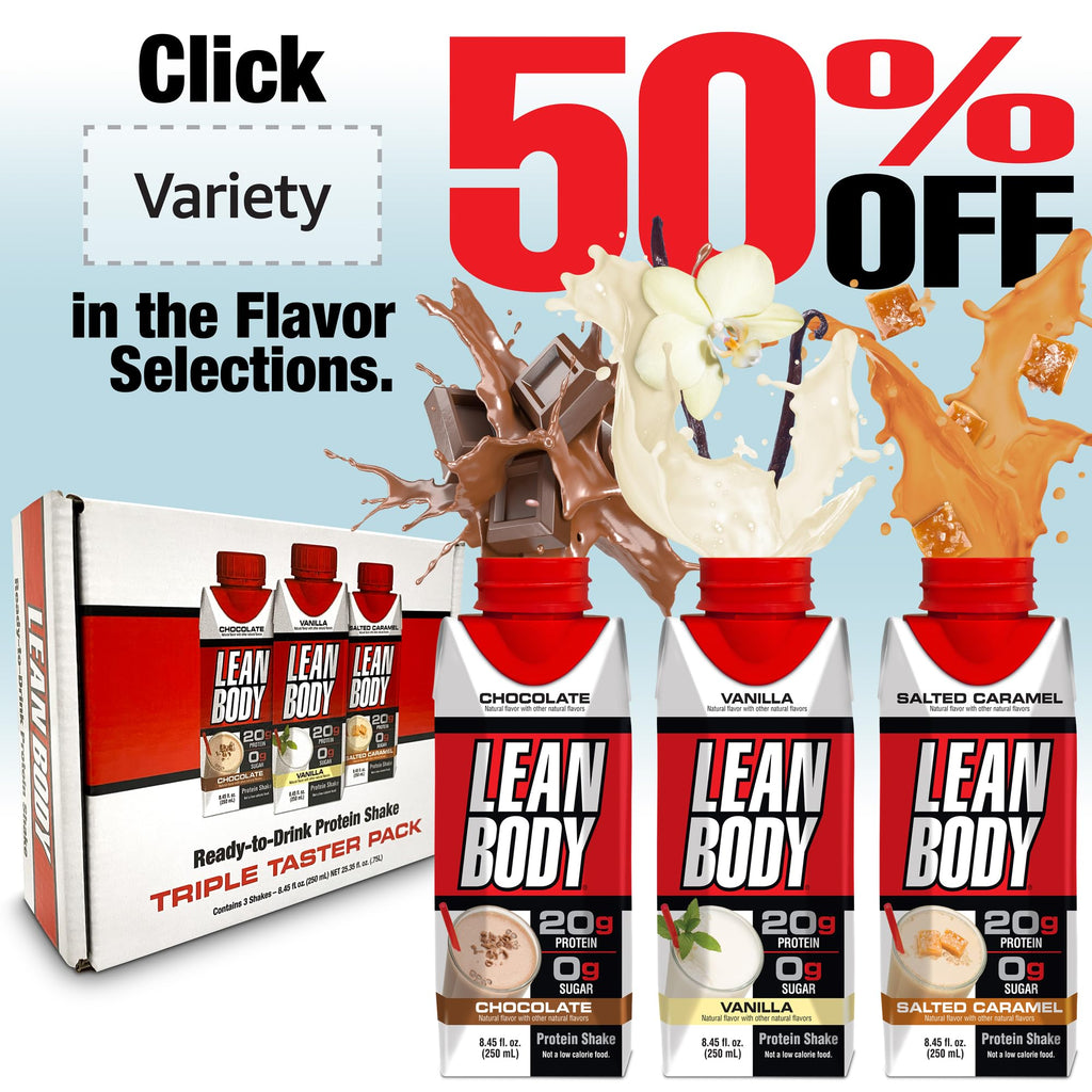 LABRADA Lean Body RTD Protein Shake - 40g Protein

