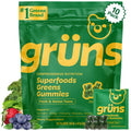 Grüns Adult Greens Gummies Multivitamin with Prebiotic Fiber