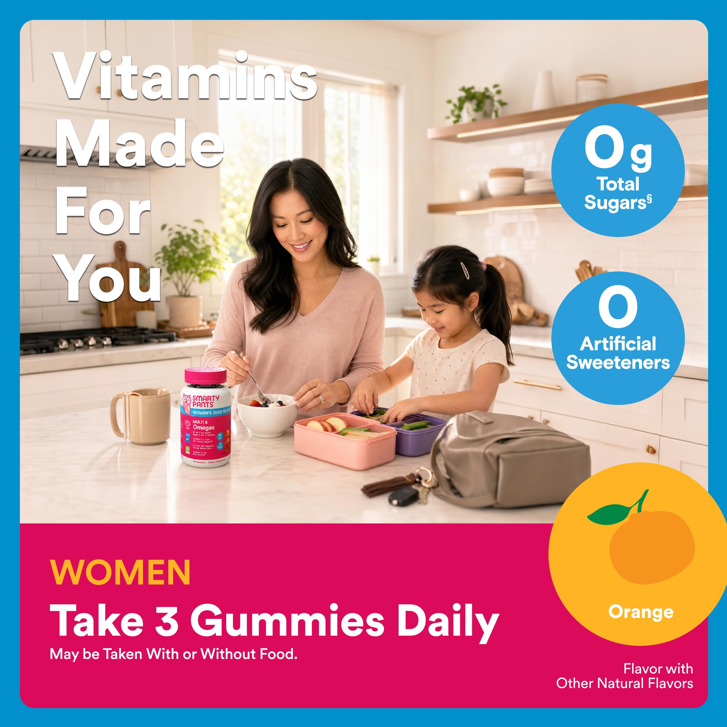 SmartyPants Women's Multivitamin Gummies with Omegas

