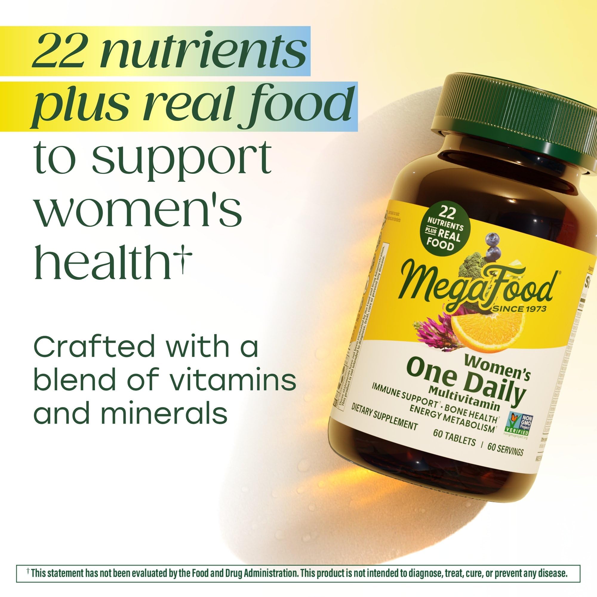 MegaFood Women's Multivitamin Immune & Bone Support

