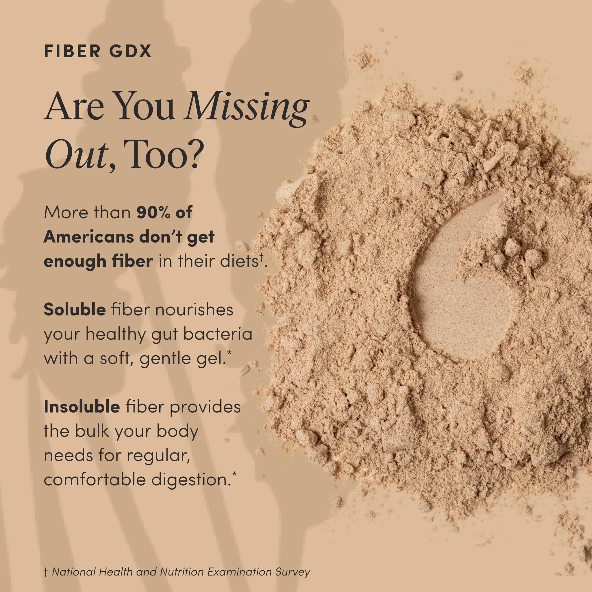 Pause Life Fiber GDX Dietary Fiber Powder Unflavored

