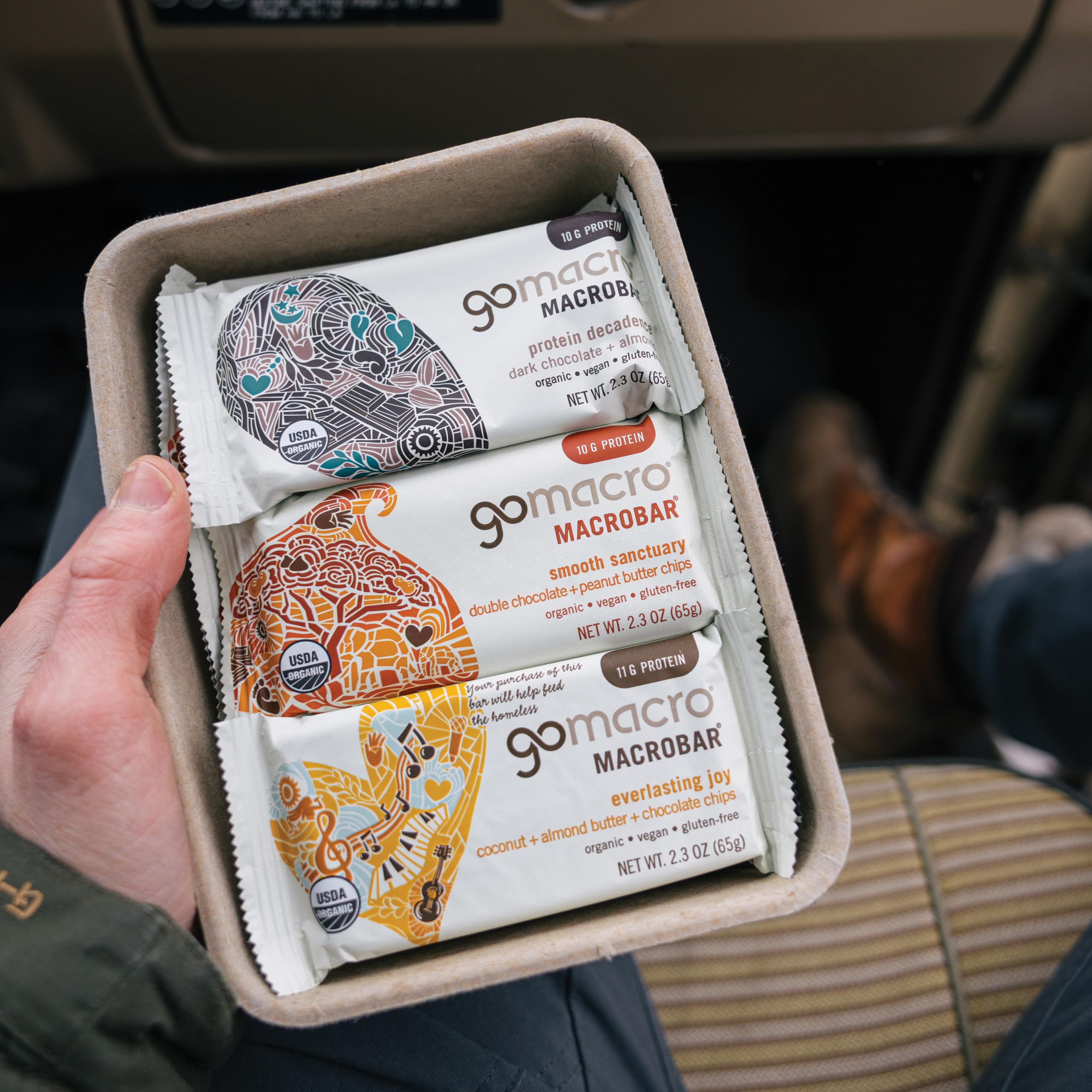 GoMacro MacroBar Organic Vegan Protein Bars | Plant Snack

