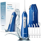 AquaSonic Aqua Flosser – Cordless Water Flosser for Teeth, 5 Tips, Travel