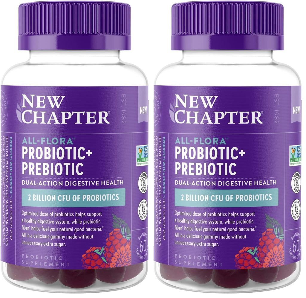 New Chapter Probiotic Gummies – All-Flora Gut Health, 2B CFU