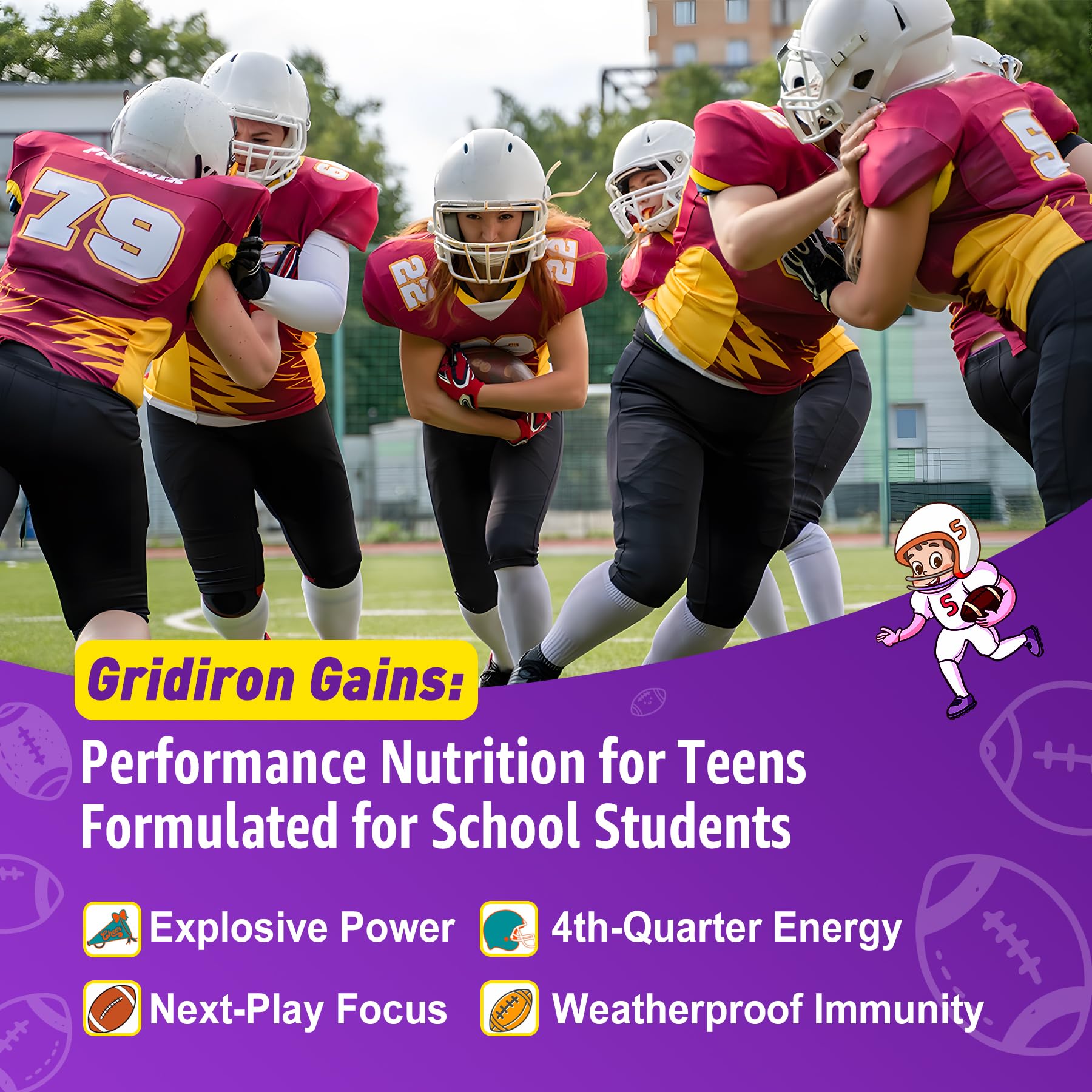 Nextdia Multivitamin Filled Gummies for Teens and Kids

