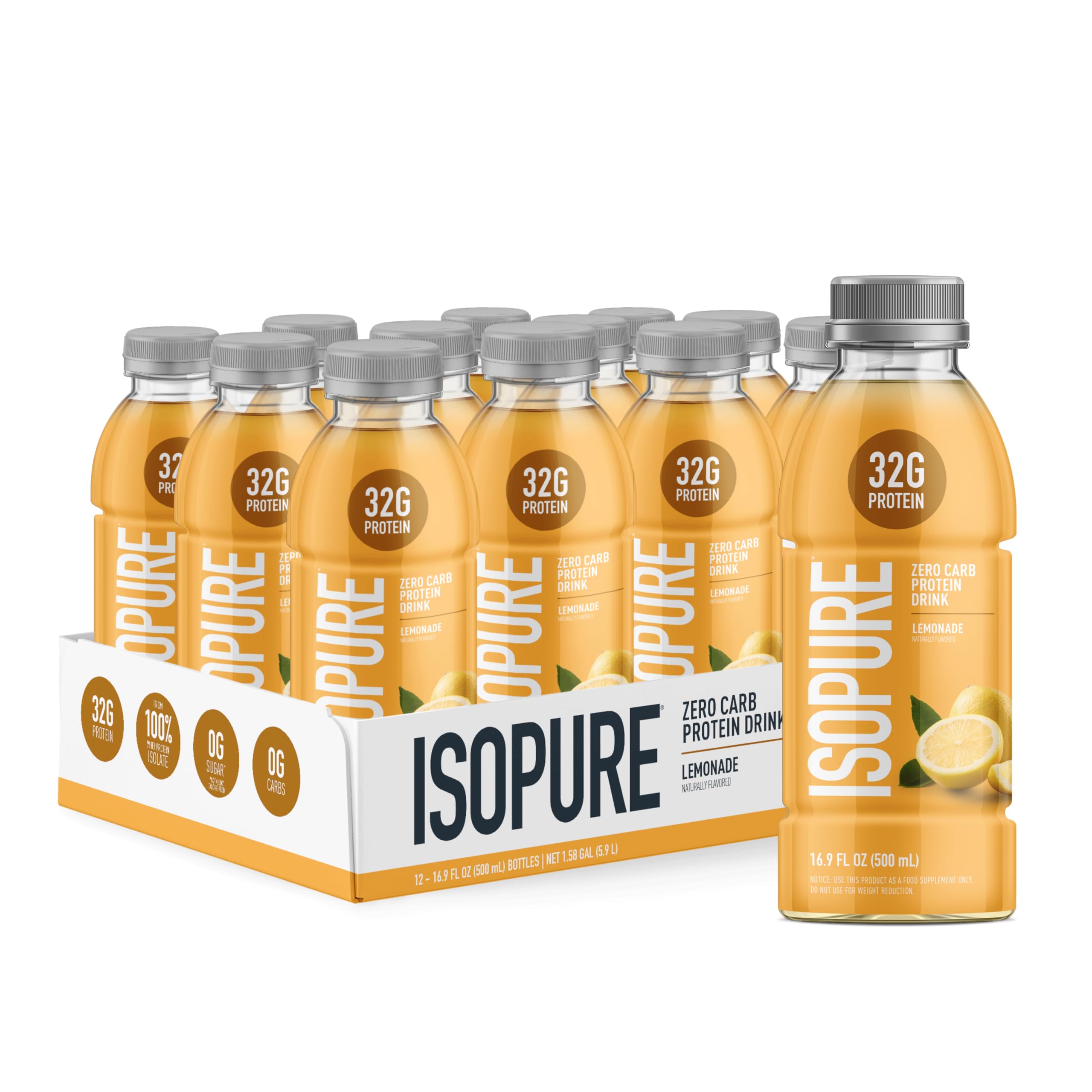 Isopure Zero Carb 32g Clear Protein Drink