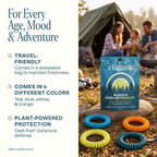 Cliganic Mosquito Bracelets - DEET-Free & Plant-Based

