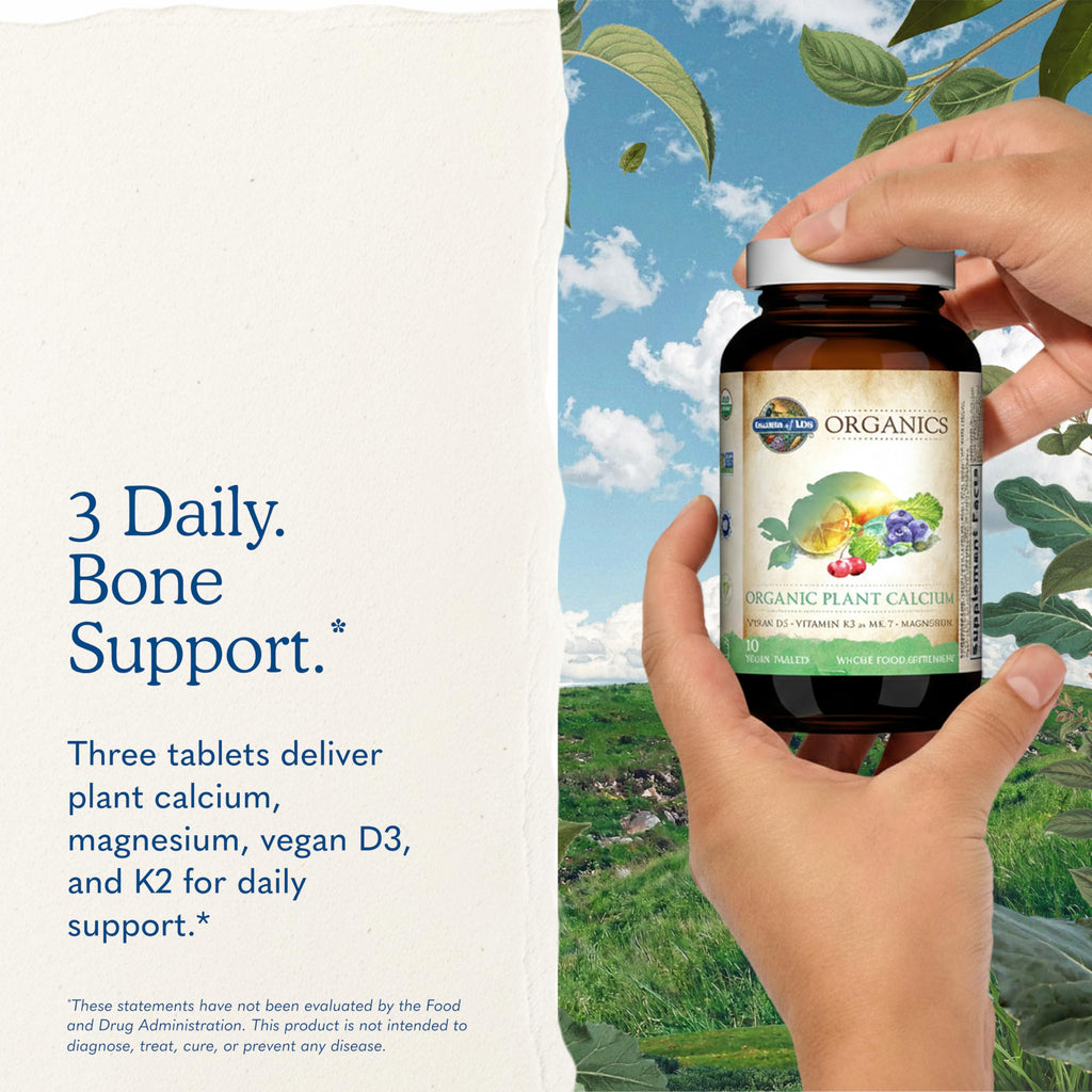 Garden of Life Calcium with Magnesium, D3 & K2 - Whole Foods

