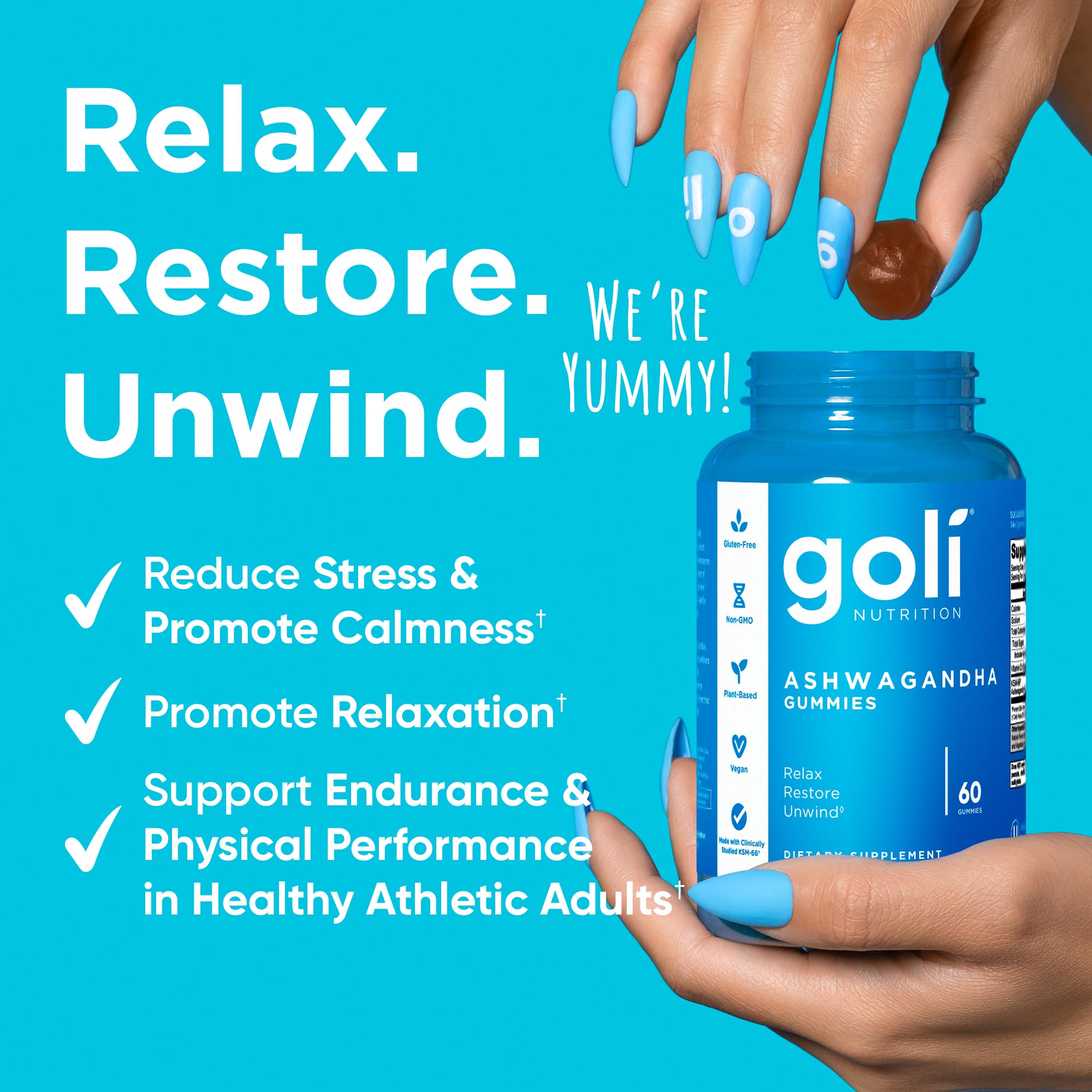 Goli Ashwagandha & Vitamin D Gummies

