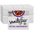 Vanity Fair Extra Absorbent Premium Paper Napkins - Soft & Strong