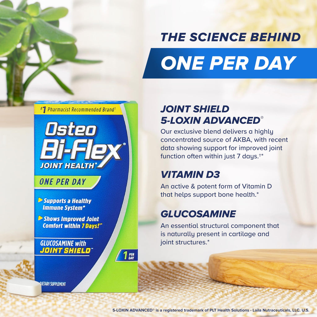 Osteo Bi-Flex One Per Day Vitamin D Joint & Bone Support

